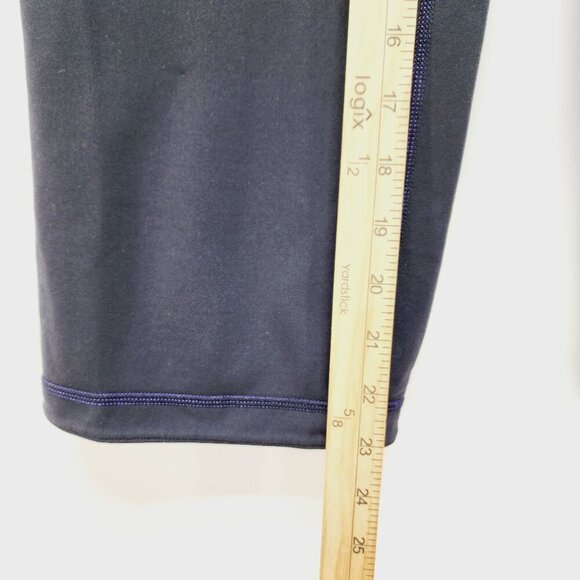 Lululemon Leggings Groove Crop Yoga Pants 8 Black Activewear Stretch Capri - Picture 9 of 9